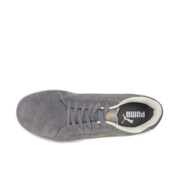 Puma Safety Toe Composite Toe Gray and White Sneakers - Picture 2 of 6